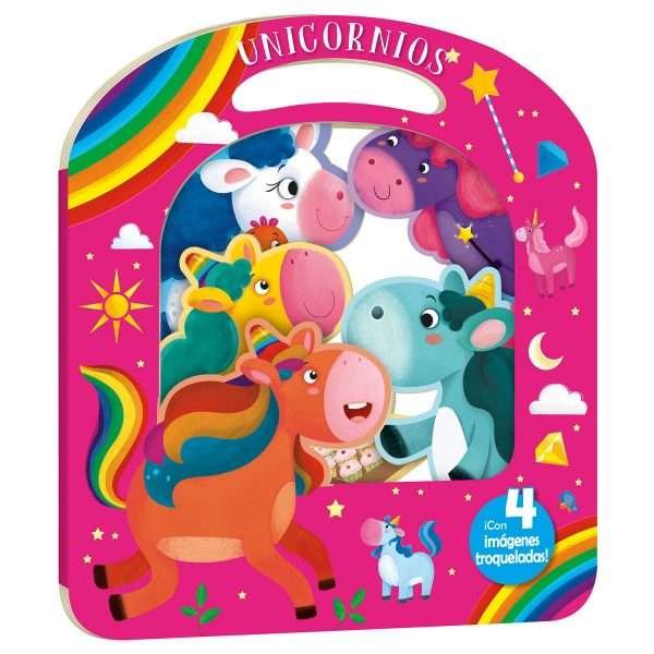 Unicornios - 4 Imágenes Troqueladas