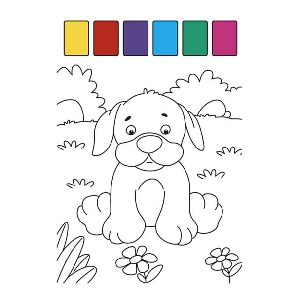 Mascotas Libro para Colorear